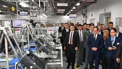 السيسي يفتتح عدد من المشروعات التنموية والخدمية بمحافظات الوجه البحري والدلتا