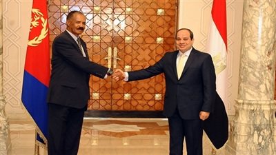 انتهاء القمة المصرية الإريترية.. وجلسة مباحثات موسعة