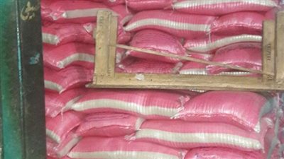 ضبط 169 ألف طن أرز أبيض 