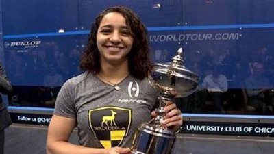 رنيم الوليلي تتأهل لنهائى بطولة السعودية للاسكواش