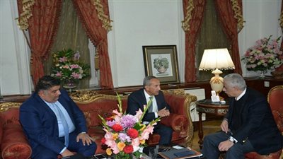 شوقى يبحث سبل التعاون مع مؤسسة غبور للتنمية لتطوير المدارس الفنية 