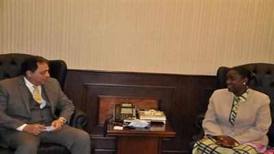 وزير الصحة يبحث مع نظيره البوروندى سبل التعاون فى مجال الصحة والدواء