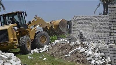 الجيزة تزيل 653 حالة تعدى على الأراضى الزراعية