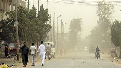 موجة من الطقس السئ تضرب القليوبية