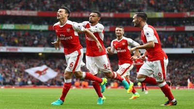 أرسنال يتقدم برباعية أمام كريستال بالاس بالشوط الأول