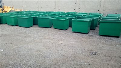 محافظة القليوبية تستلم 115 صندوق قمامة لدعم منظومة النظافة بالمحافظة