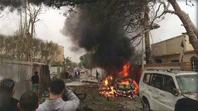 ارتفاع عدد ضحايا تفجير سيارة في بنغازي إلى 11 قتيلا