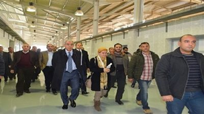 قابيل يقوم بجولة مفاجئة لموقع مدينة الجلود الجديدة بالروبيكى