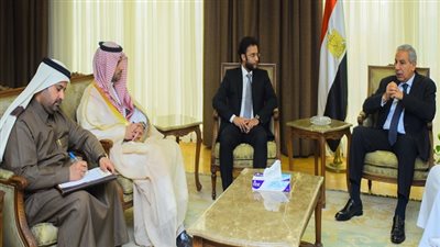 قابيل يبحث مع وفد حكومى سعودى تعزيز العلاقات الاقتصادية المشتركة بين مصر والسعودية