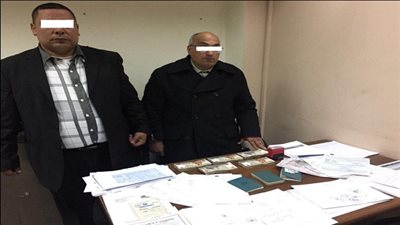 ضبط أحد الأشخاص لقيامه بإنشاء شركة وهمية لتسفير الشباب للخارج