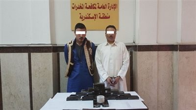 ضبط 6 قطع أسلحة نارية و50 كيلو جرام لنبات البانجو المخدر 