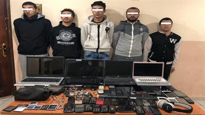ضبط عناصر تشكيل عصابى تخصص فى إرتكاب حوداث سرقة متعلقات المواطنين 