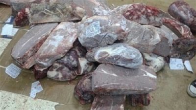 ضبط ٥٠٠ كيلو بسطرمة فاسدة بشبرا الخيمة