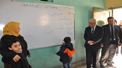 شوقي: جولة تفقدية للمدارس فى أول يوم للفصل الدراسى الثانى