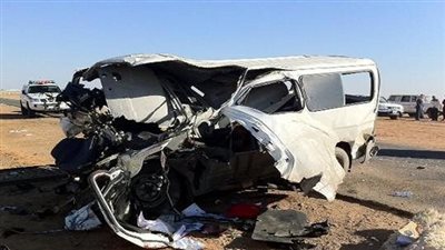 مصرع سائق وعامل في حادث تصادم بالقليوبية