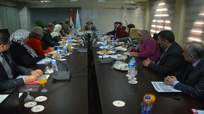 فهمي يتراس اجتماع مجلس ادارة صندوق حماية البيئة