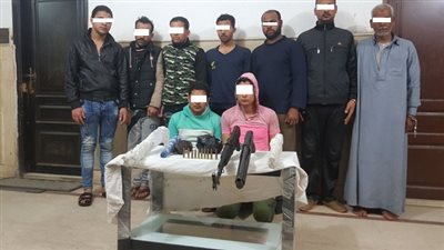 ضبط عناصر إجرامية شديدة الخطورة وهاربين من أحكام قضائية بالشرقية