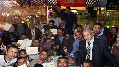 بالصور.. بيت العائلة بالسويس يشارك فى تكريم ابطال سرية النقل بالجيش الثالث