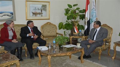 فهمي يلتقى برئيس المركز القومي للبحوث لبحث تفعيل التعاون المشترك