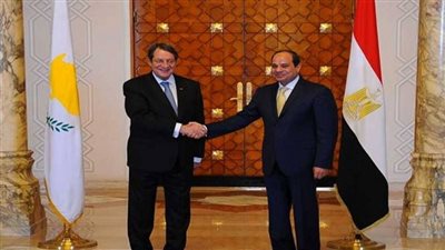 السيسي يوجه التهنئة للرئيس القبرصي بمناسبة إعادة انتخابه 