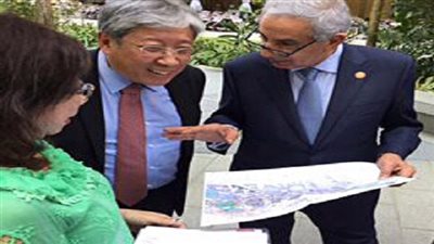 قابيل يبحث مع رئيس اتحاد الصناعات السنغافورى تعزيز التعاون المشترك