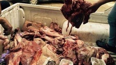 إعدام طن لحوم و912 لتر خل غير مطابق للمواصفات بشبرا الخيمة  