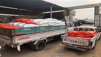 بالصور.. مباحث تموين الفيوم تضبط ٩ طن أسمدة زراعية مدعمة