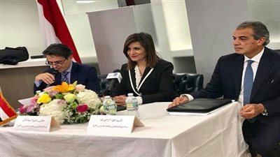 وزيرة الهجرة تناقش قضايا الجالية المصرية في أمريكا