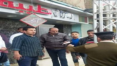 بالصور.. حملة لإزالة الإشغالات بشبين القناطر