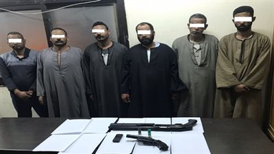 ضبط مرتكبى واقعة السطو على مزرعة مواشى وسرقة 8 رؤوس ماشية