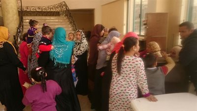 بالتعاون مع وزارة الصحة ائتلاف حب الوطن يواصل دوره الخدمي وينظم قافلة طبية مجانية لاهالي حلوان