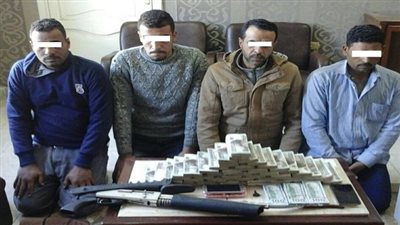 ضبط مرتكبى واقعة السطو على مزرعة كائنة بدائرة مركز شرطة وادى النطرون