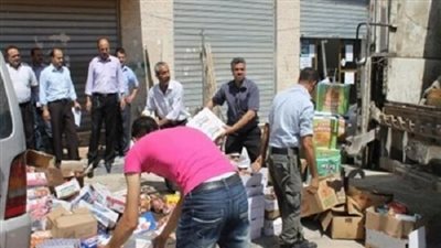 شرطة التموين تحرر 125 مخالفة مخابز و17 قضية لحوم فاسدة