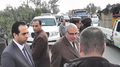 بالصور.. مدير أمن القليوبية يقود حملة أمنية علي مدينة الخانكة