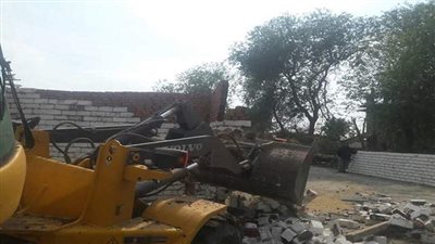 إزالة 700 حالة تعدى على منافع الرى بالقليوبية