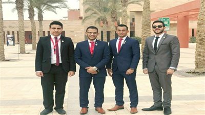 طلاب جامعة بنها يشاركون فى نموذج محاكاة مجلس الوزراء