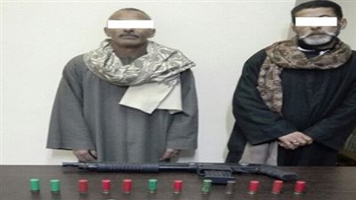 ضبط 3 قطع سلاح نارى وتنفيذ 50 حكم قضائى بأسيوط