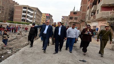 بالصور.. محافظ القليوبية يفتتح مشروعات بتكلفة301  مليون جنيه بالقناطر الخيرية