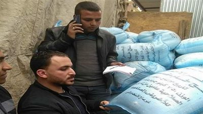 ضبط 30 طن ملح طعام فاسد داخل مصنع بالقناطر الخيرية