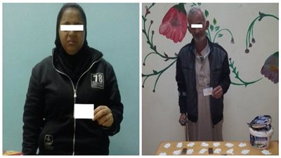 ضبط شخصين في محاولة تهريب 2292 قرص مخدر و330 جرام حشيش 