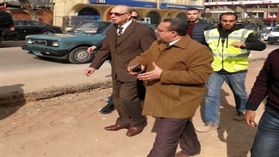 محافظ القاهرة يتفقد أعمال تطوير محور عباس العقاد