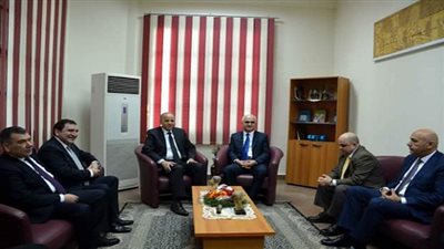 بالصور.. محافظ القليوبية يستقبل وزير الاقتصاد الاذربيجانى بمدينة القناطر الخيرية