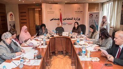 اجتماع اللجنة المركزية لاختيار الأمهات المثاليات على مستوى الجمهورية 