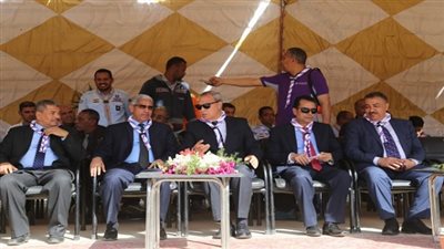 محافظ قنا ورئيس الجامعة يفتتحان معسكر العمل الدولى العاشر لجوالة الجامعات العربية