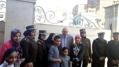 بالصور.. مدير أمن القليوبية يكرم 75 أسرة من  شهداء الشرطة
