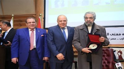 بالصور.. تكريم حسن راتب وسميرة أحمد وسمير الاسكندرانى ومحمود قابيل بمستشفى 57357 