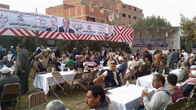 بالصور.. مؤتمر جماهيري للحث علي المشاركة في الإنتخابات الرئاسية