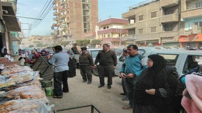 بالصور.. تحرير ٧٥ محضر تمويني في حملة مكبرة بكفر شكر