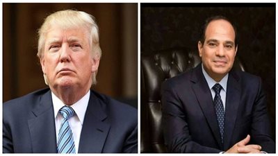 السيسي يتلقي اتصالاً هاتفياً من الرئيس الأمريكي 