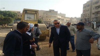 محافظ قنا يتفقد أعمال الرصف والنظافة والتجميل بمحيط كوبرى قوص العلوى
